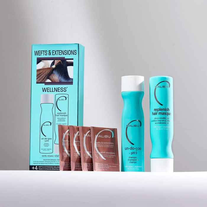 Malibu C Wefts & Extensions Wellness Collection