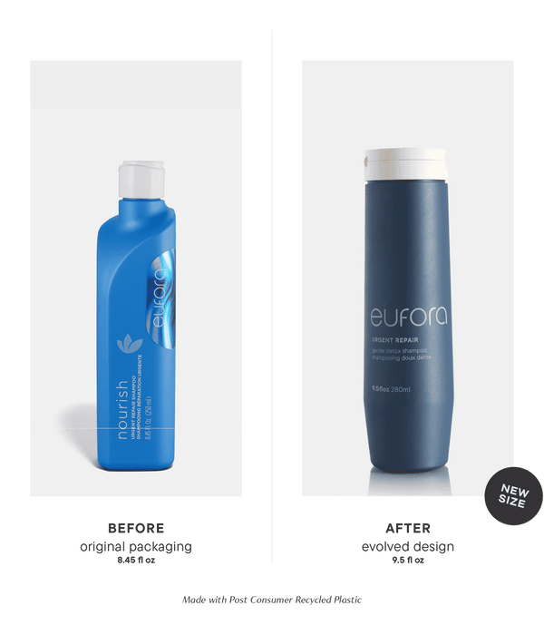 Eufora Urgent Repair Gentle Detox Shampoo 9.5oz