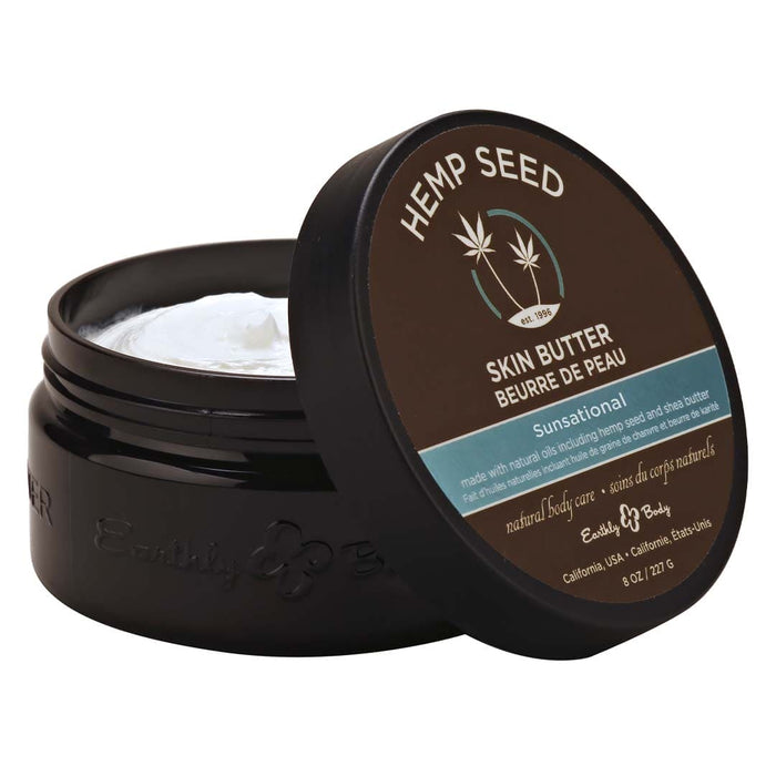 Earthly Body Hemp Seed Skin Butter Sunsational Scent 8oz