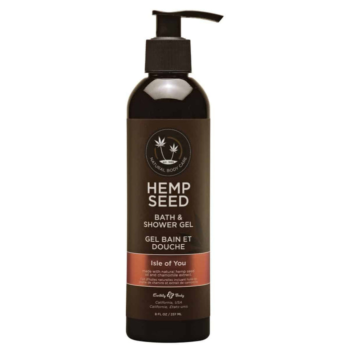 Earthly Body Hemp Seed Bath & Shower Gel 8oz.