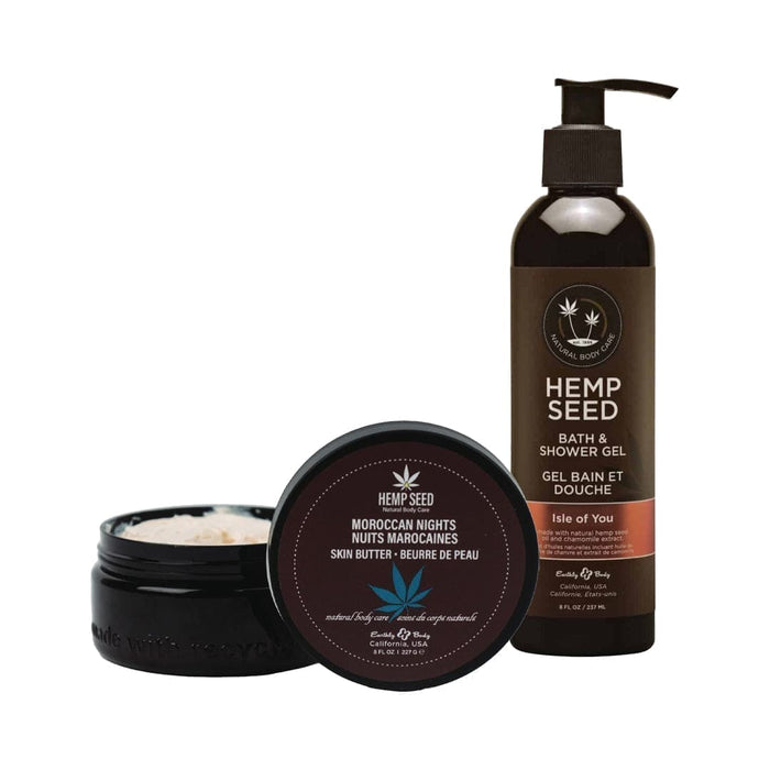 Earthly Body Hemp Seed Indulge & Hydrate Mothers Day Gift Set