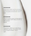 Eufora customer testimonials describing the sunscreen's lightweight feel and use under makeup
