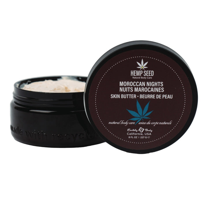 Earthly Body Hemp Seed Skin Butter Moroccan Nights Scent 8oz