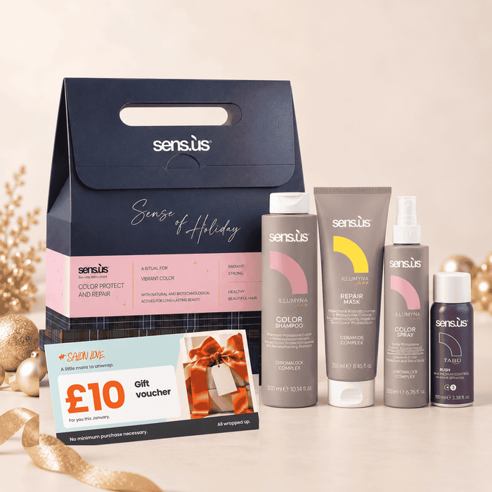 Sens.ús Color Protect and Repair Christmas 2026 with £10 SalonLove Gift Voucher