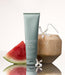 Eufora Aloetherapy SPF 30 Mineral Sunscreen 139ml tube styled with watermelon, coconut and white flowers