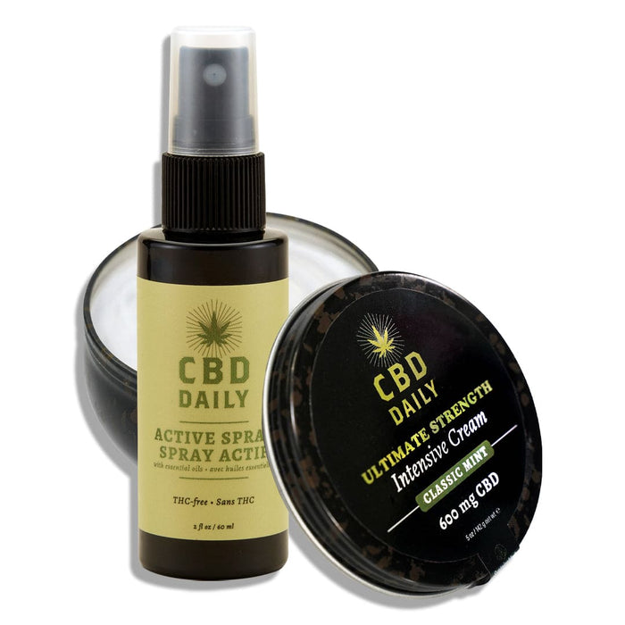 Earthly Body CBD Muscle Therapy Care Kit