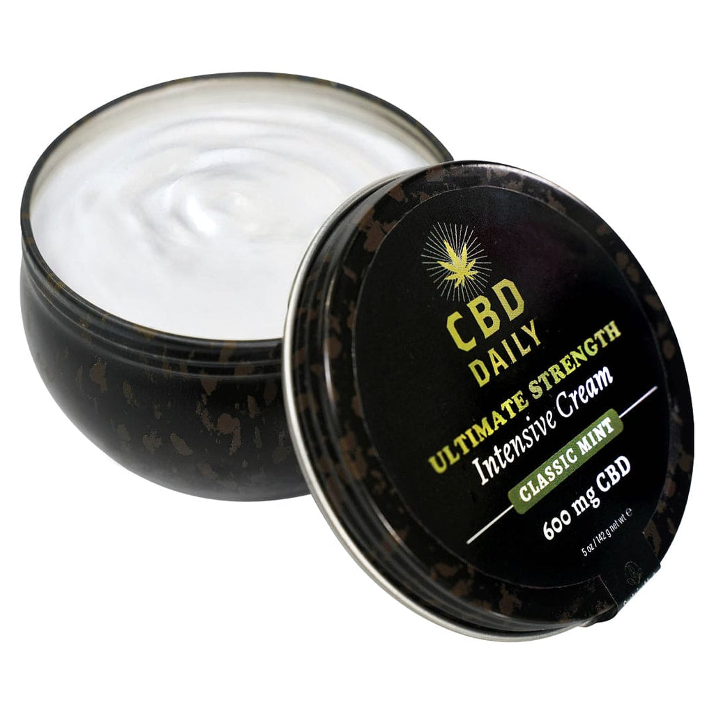 Earthly Body CBD Daily Intensive Cream 600mg - Classic Mint