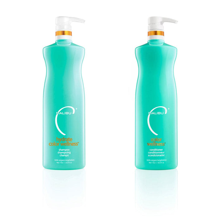 Malibu C Hydrate Colour Wellness Shampoo & Conditioner 33.8oz