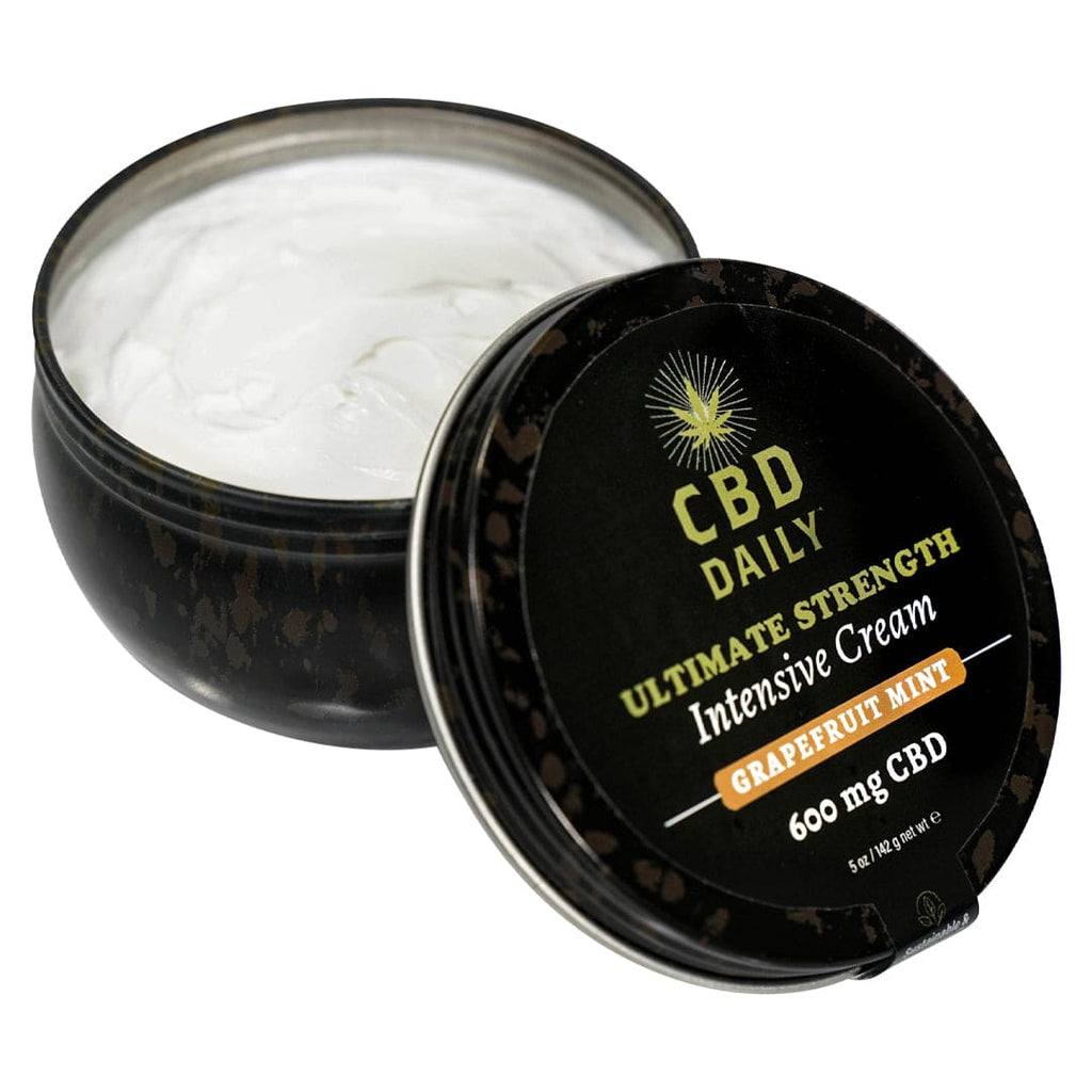 Earthly Body CBD Daily Intensive Cream 600mg - Grapefruit Mint