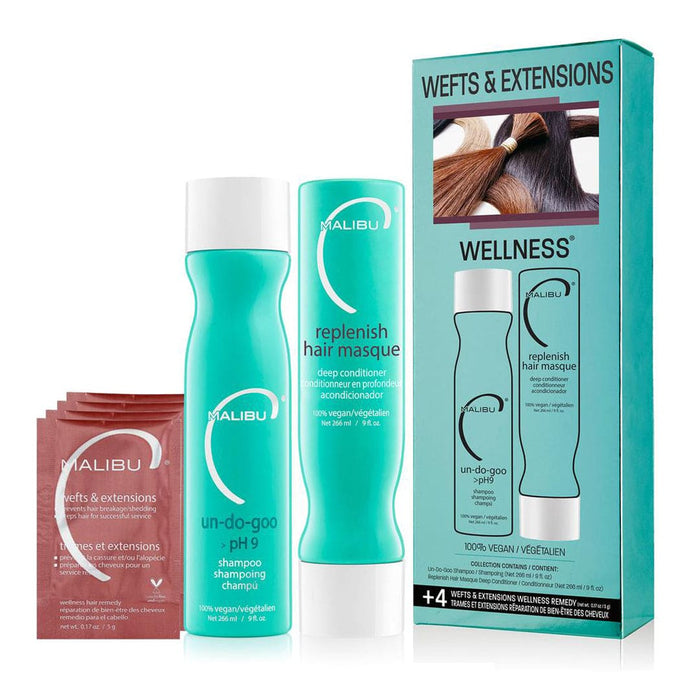 Malibu C Wefts & Extensions Wellness Collection